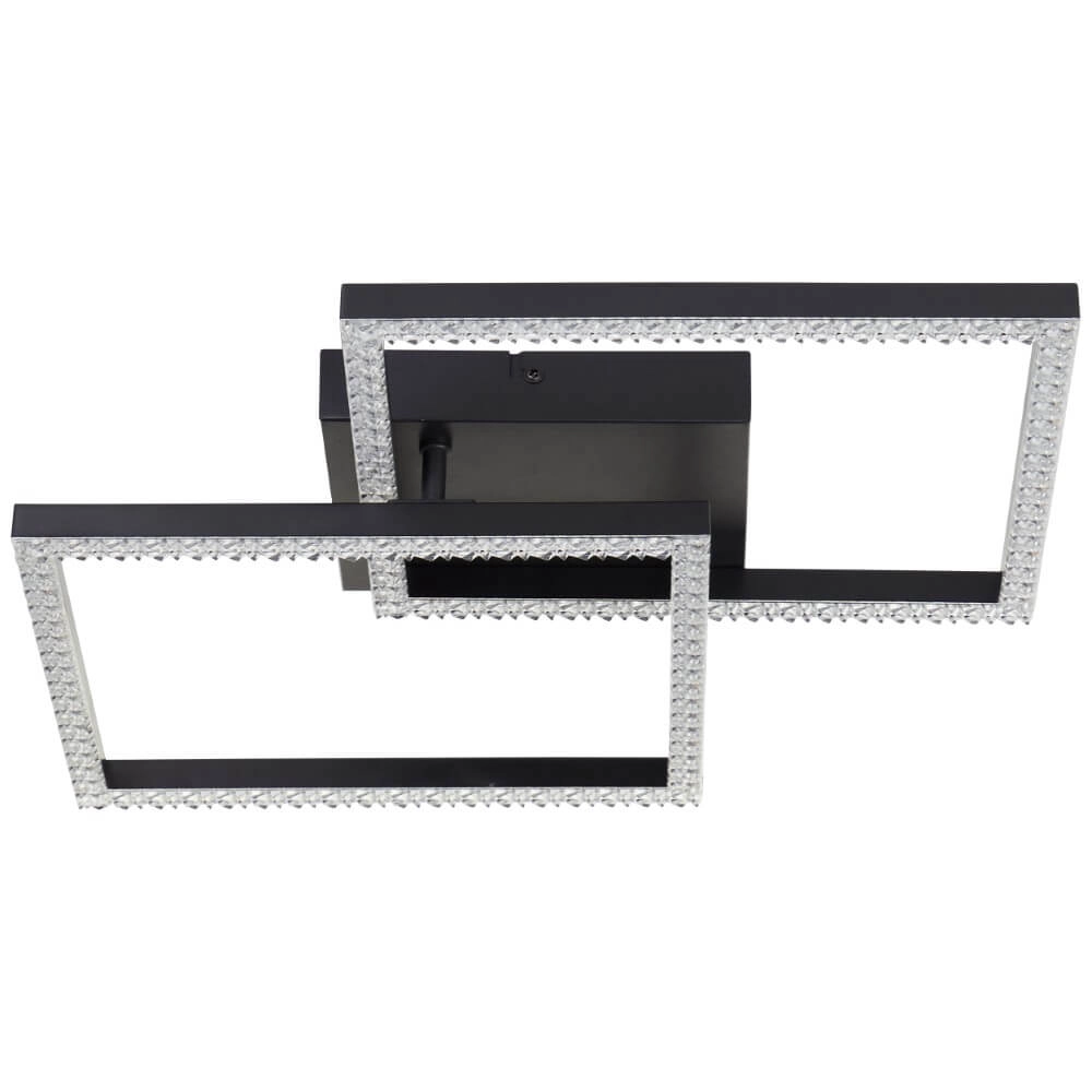 Black ceiling lamp Ranni 2700lm Brilliant 4004353442131