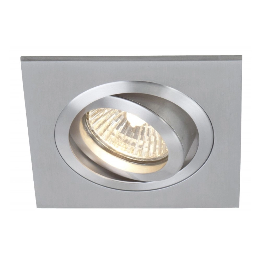 Downlight Vespo Square 10cm metallic gray
