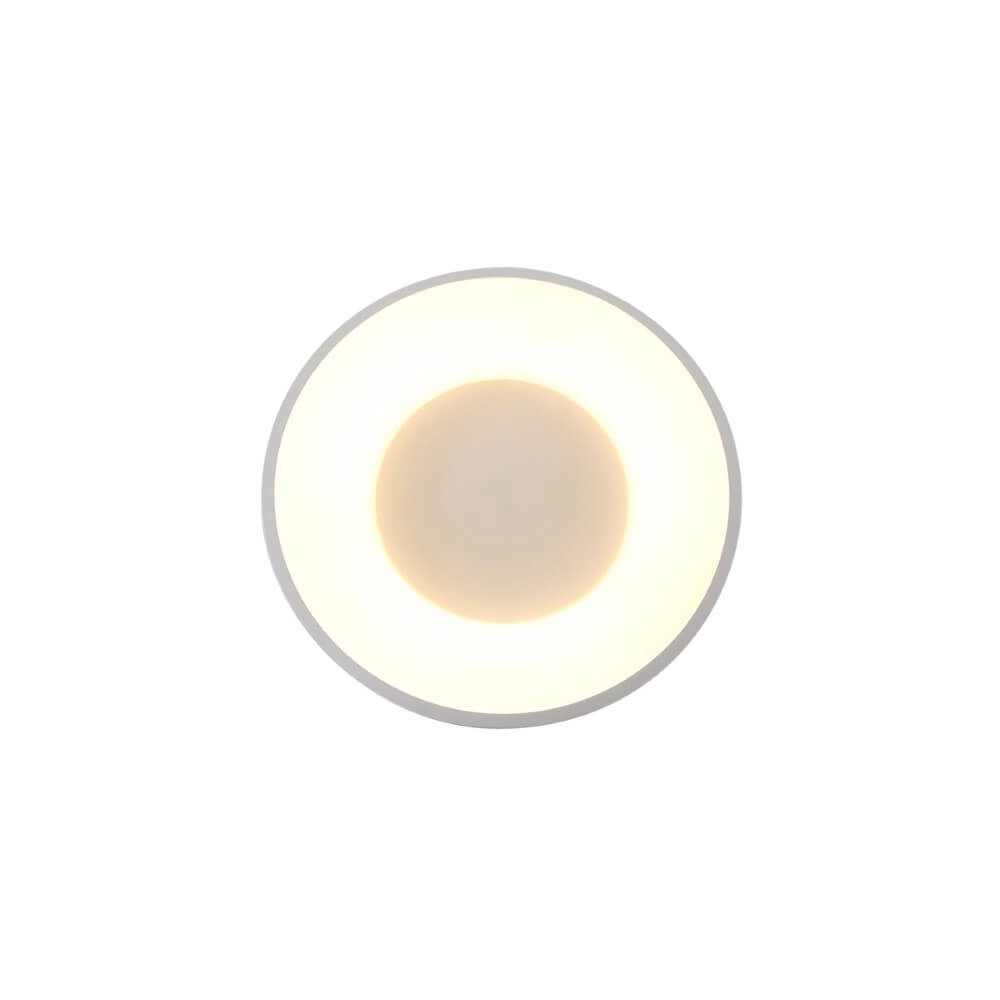 White ceiling lamp with LED Ringlede Ø 30cm Steinhauer 8712746135763