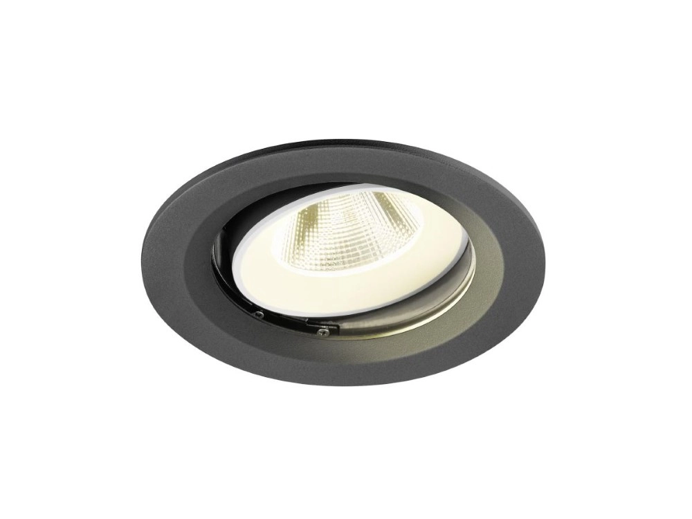 Recessed spotlight Numinos Move M black/white 4000K - 20deg SLV 4024163310680