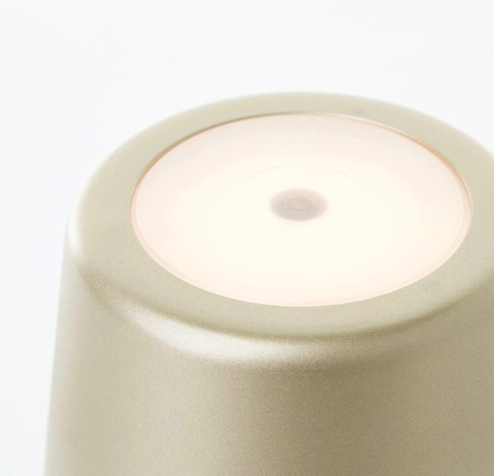 Golden table lamp Kaami design Brilliant 4004353435218