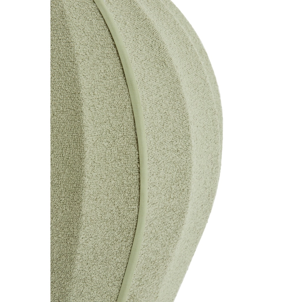 Bouclé pendant lamp Zagori Ø 35cm - mint green Light & Living 8717807793043