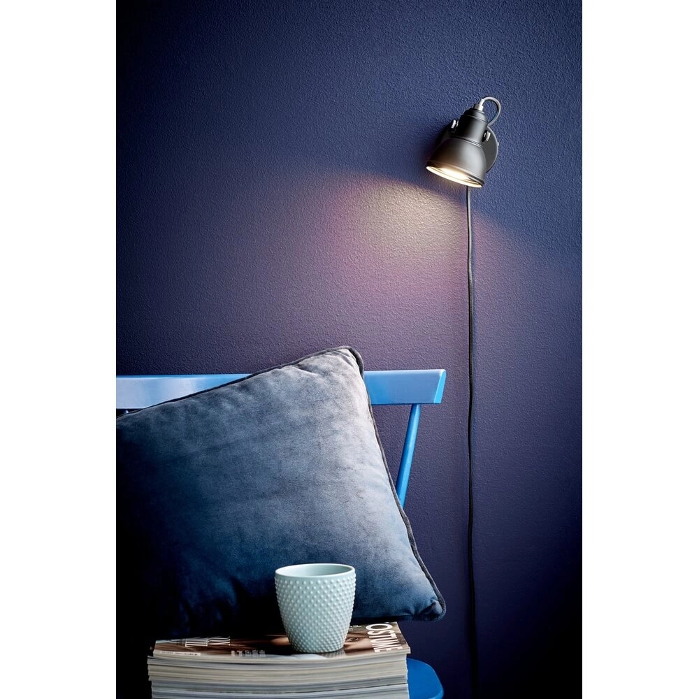 Wall light Aslak black Nordlux 5701581368989
