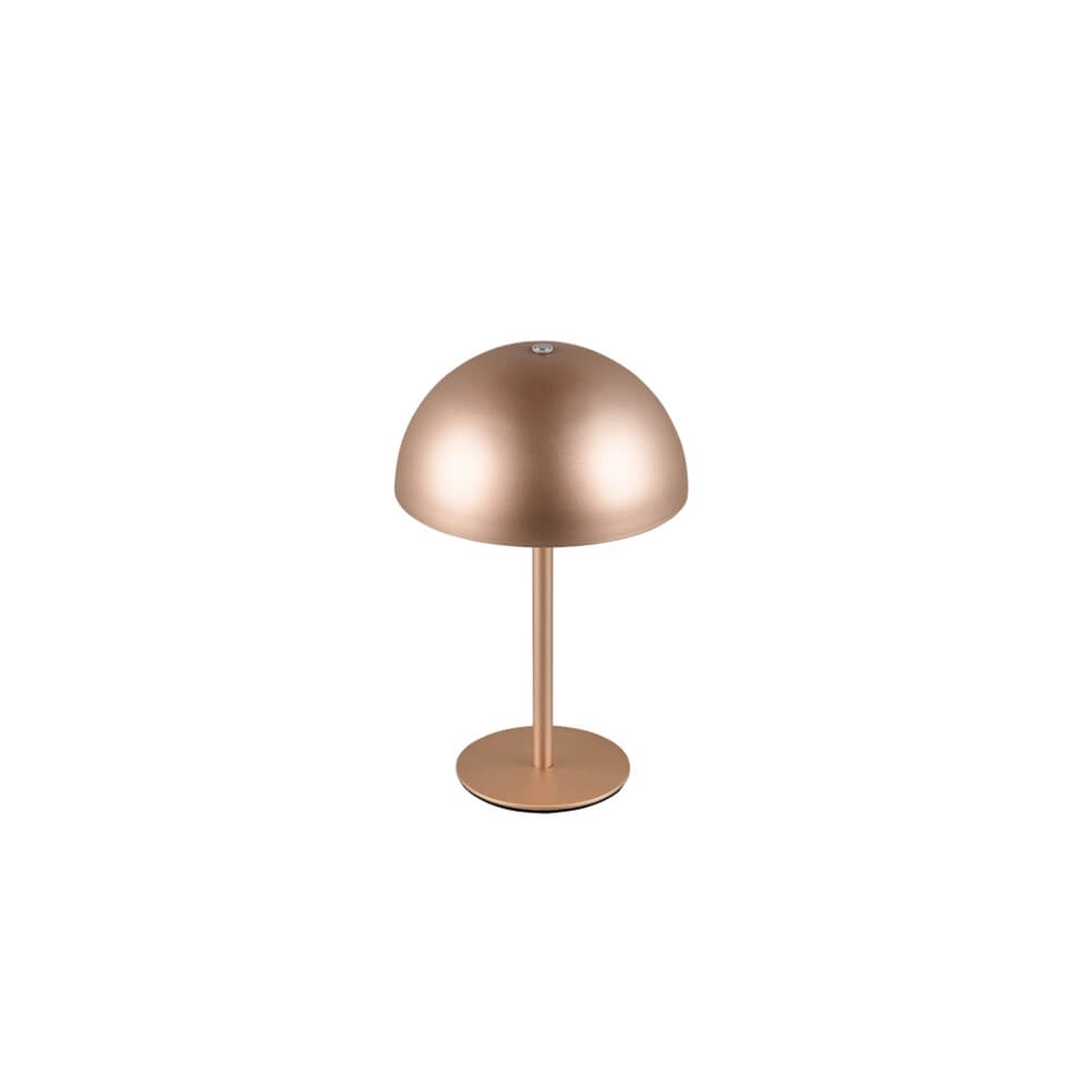 Table lamp Munoz coffee brown Ø 13cm
