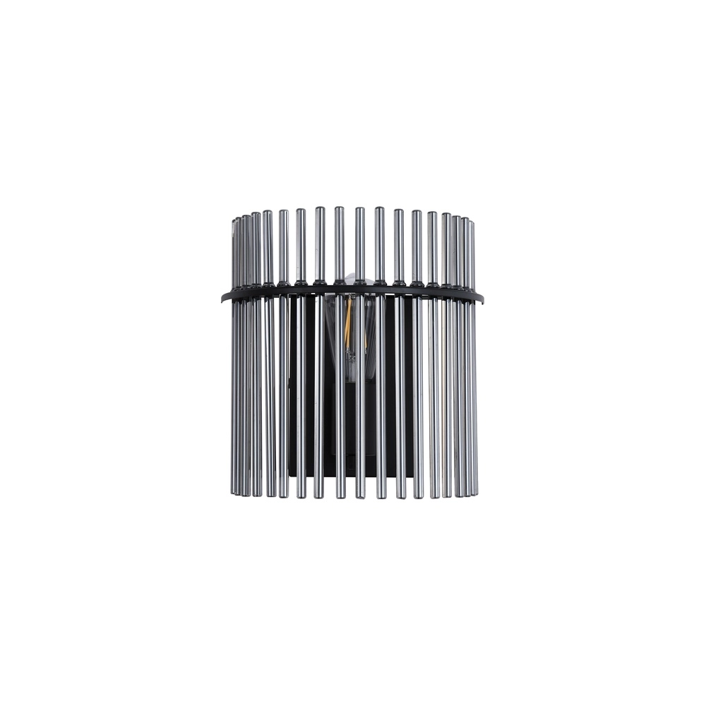 Wall lamp Swizzle black Searchlight 5053423305325