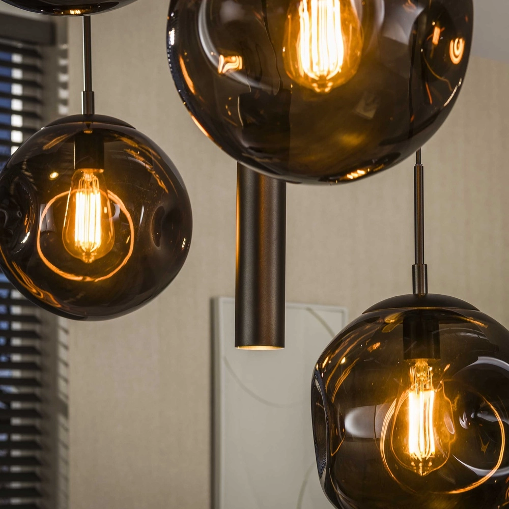 Dining table pendant lamp Stellar 5x E27 + 4x GU10 Lyora 8716803511712