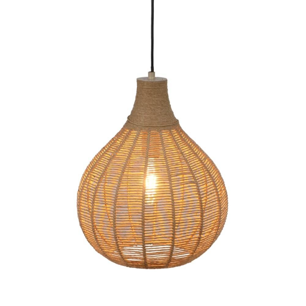 Rattan pendant lamp Janne Ø 35cm Trio 4017807629293