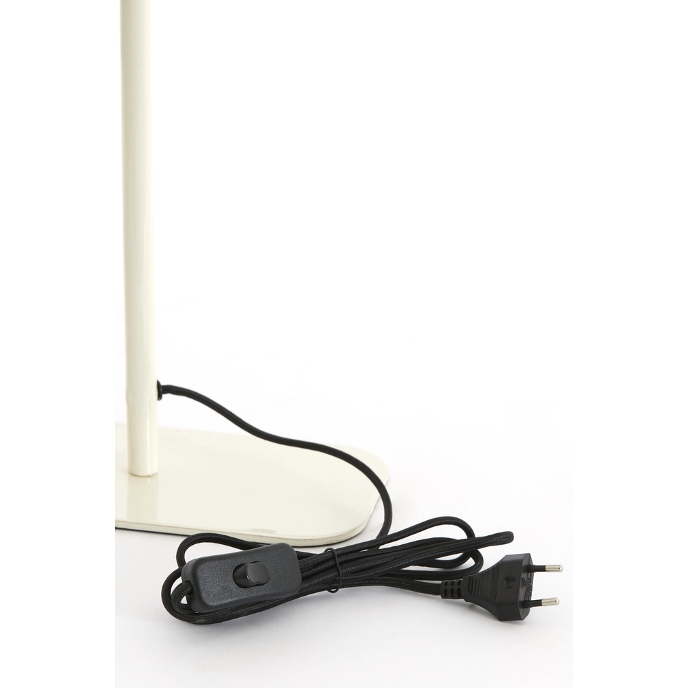 Bedside Lamp Elenie 25x13cm - gloss cream Light & Living 8717807818845