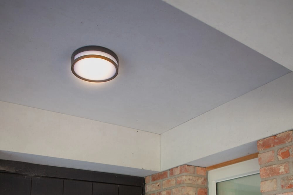 Round wall lamp Rola Anthracite LED panel Lutec 6939412049960