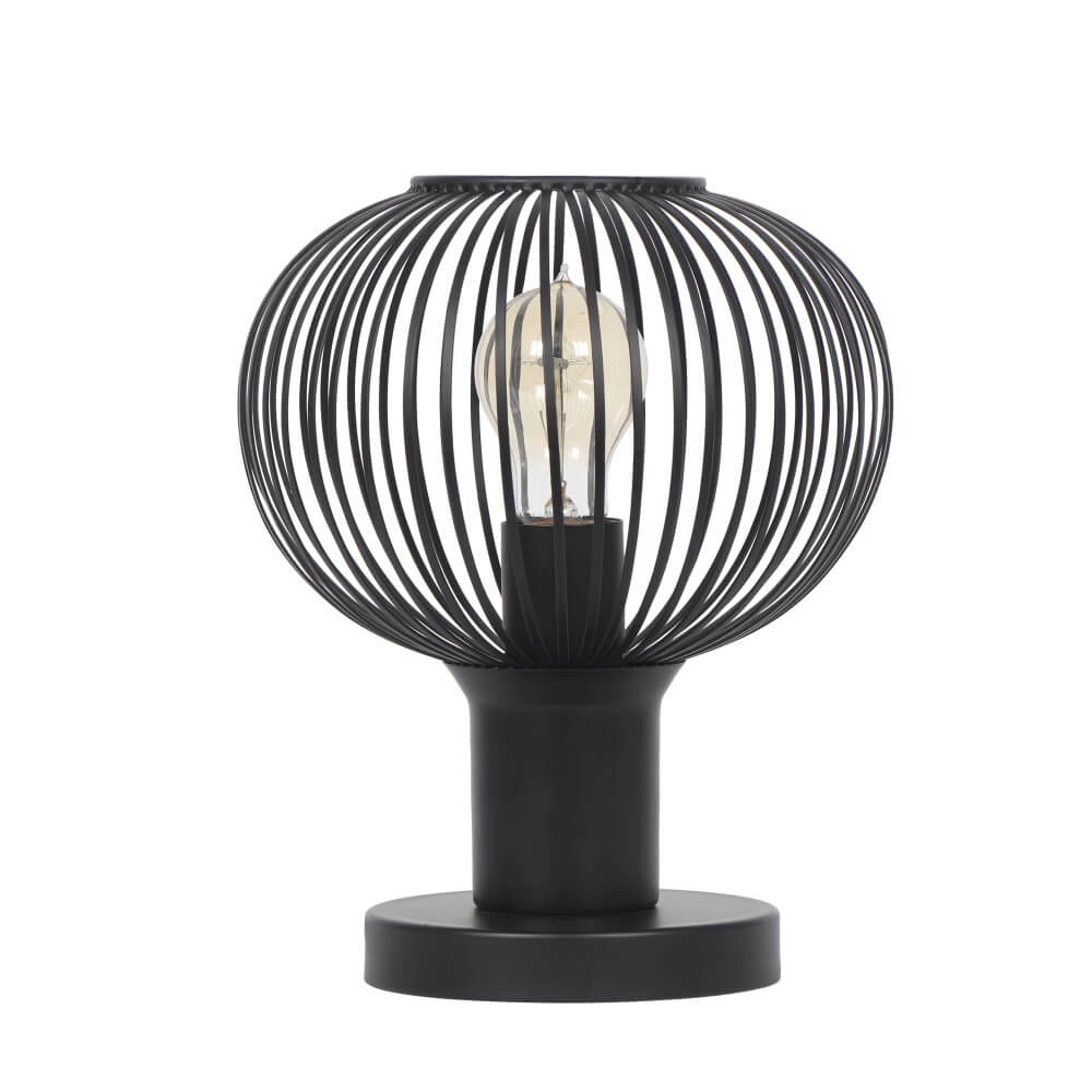 Wire table lamp Gila Ø 23cm - black Trio 4017807629071