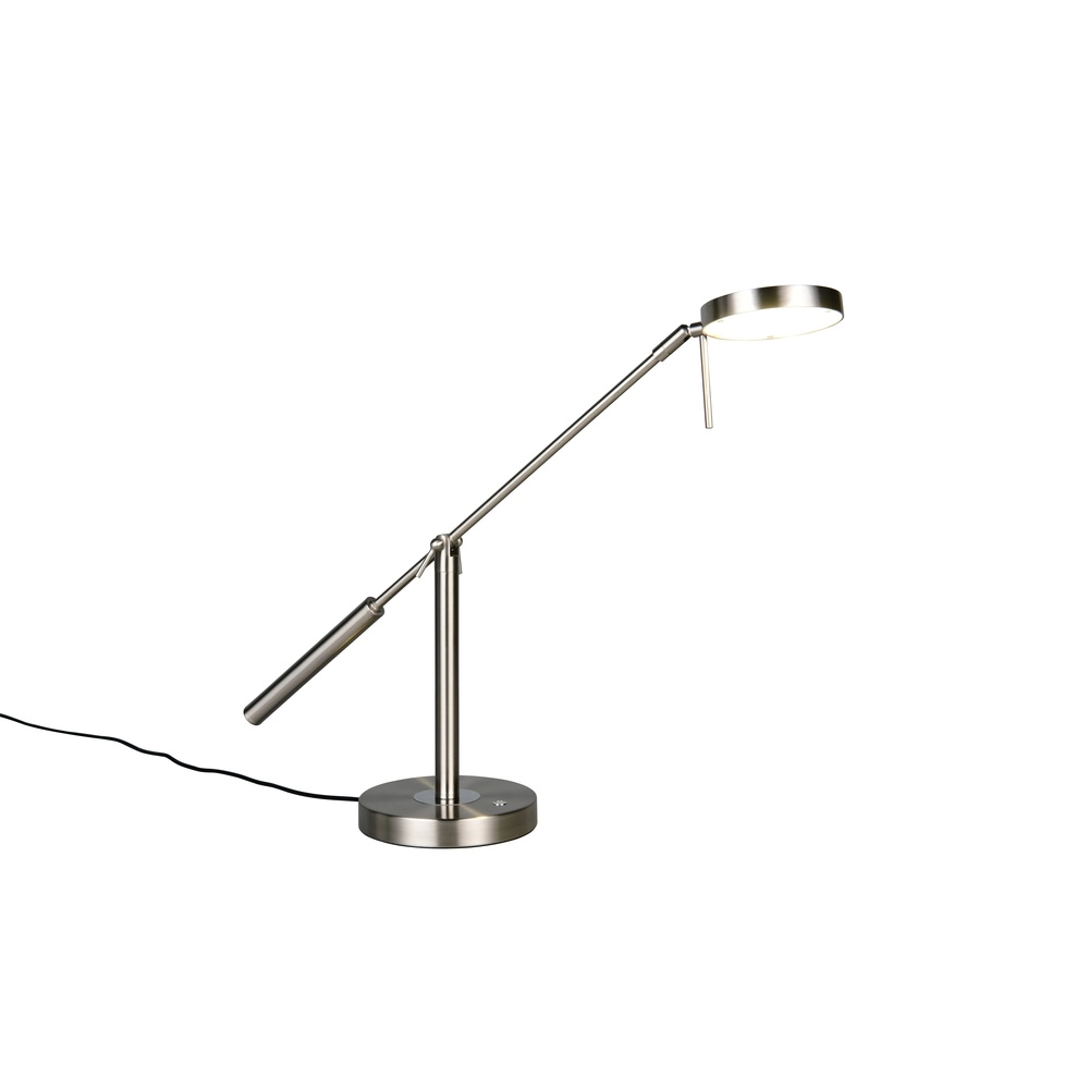 Desk lamp Monza nickel Trio 4017807693263