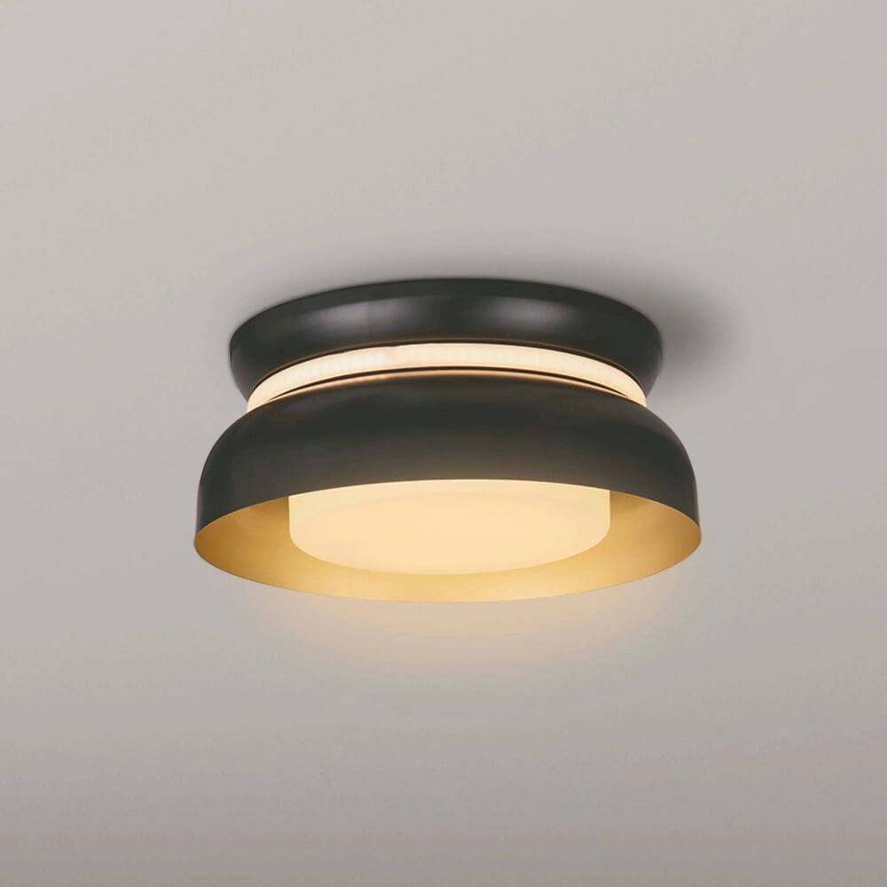 Ceiling lamp Kendal black Searchlight 5053423274355