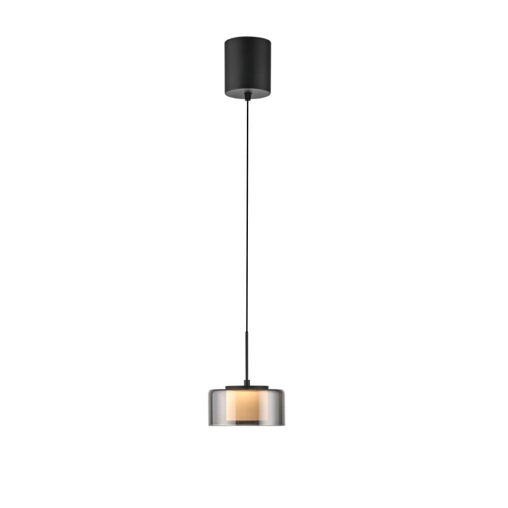 Black pendant lamp Rika modern