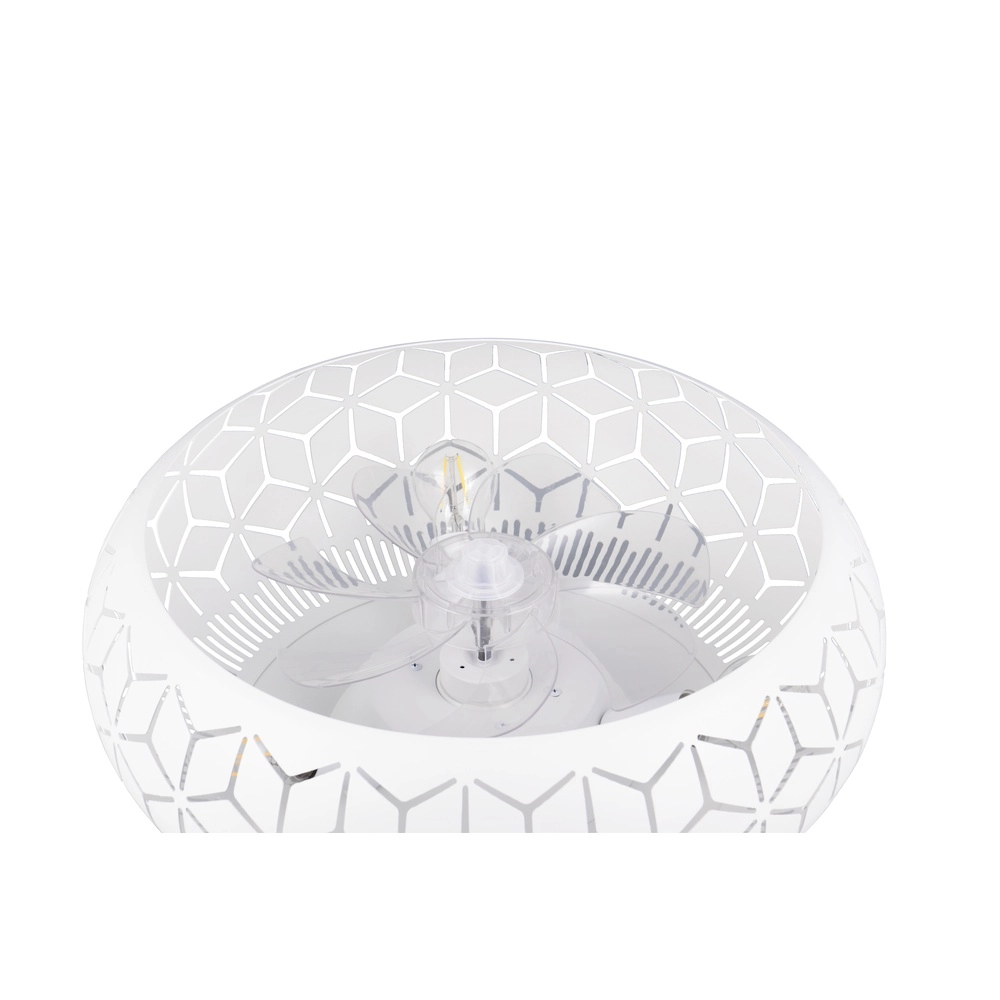 White ceiling fan Bidar excl 3x E27