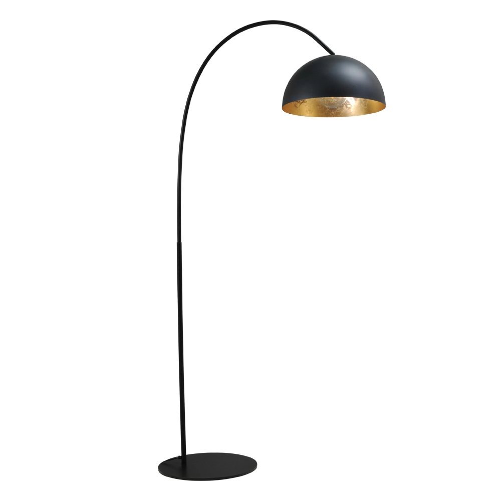 Floor lamp Industria 186 gunmetal with gold