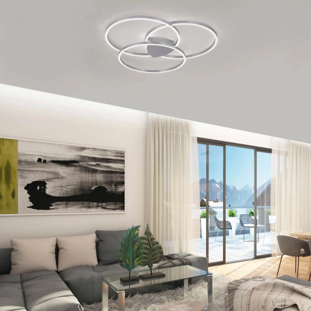 Ceiling lamp Q-Kate Round design Paul Neuhaus 4012248342930