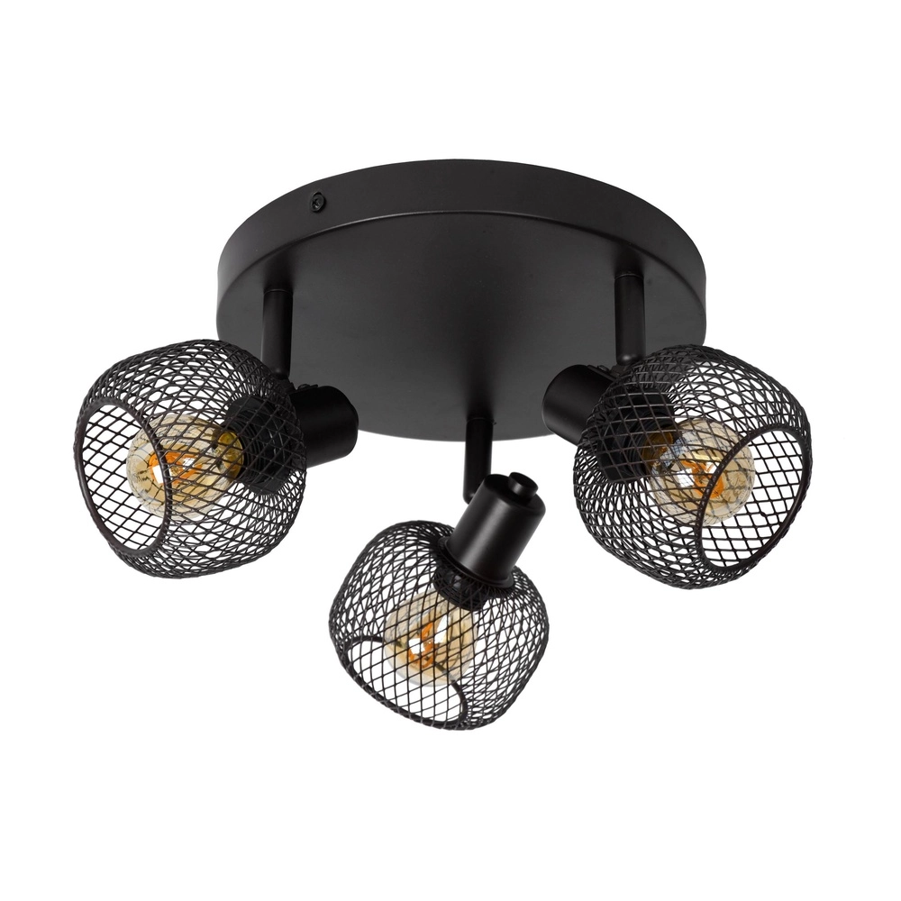 Ceiling light Maren 3-light black