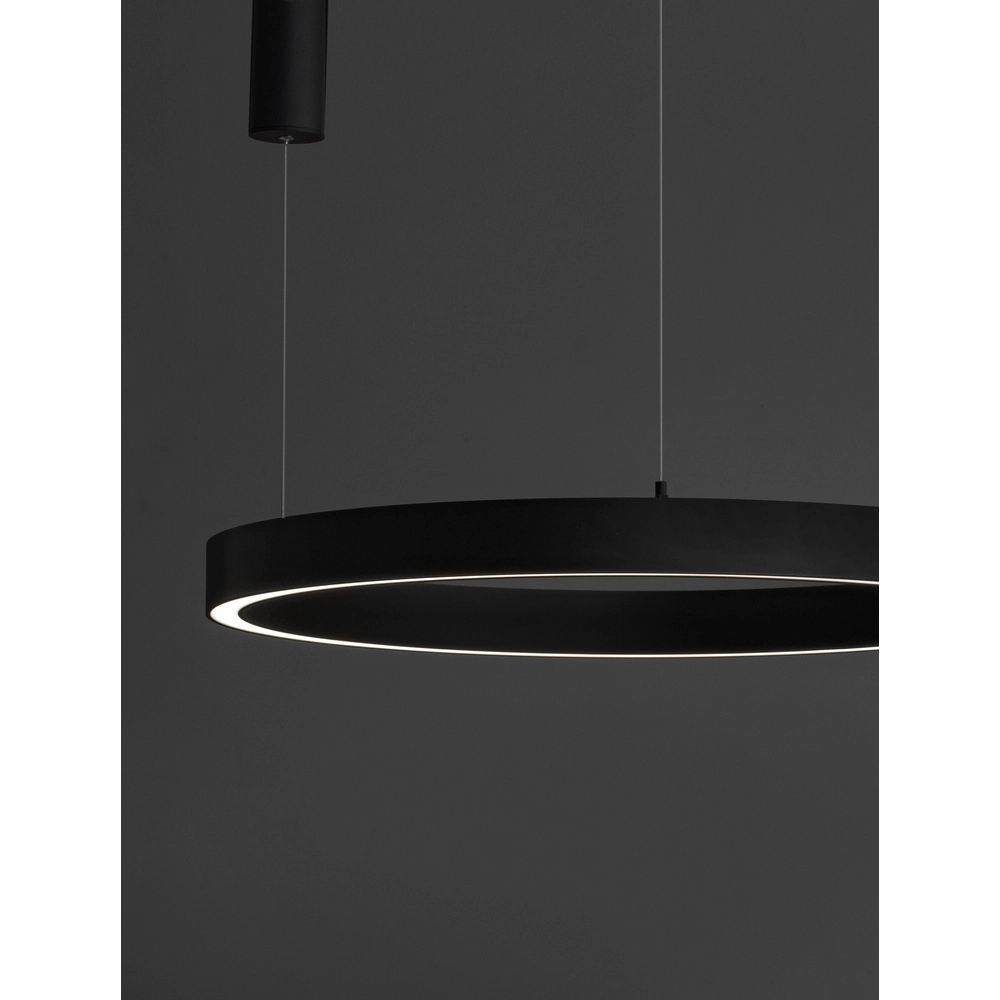 Design pendant lamp Sting black Ø 80cm Lyora 5212017437419