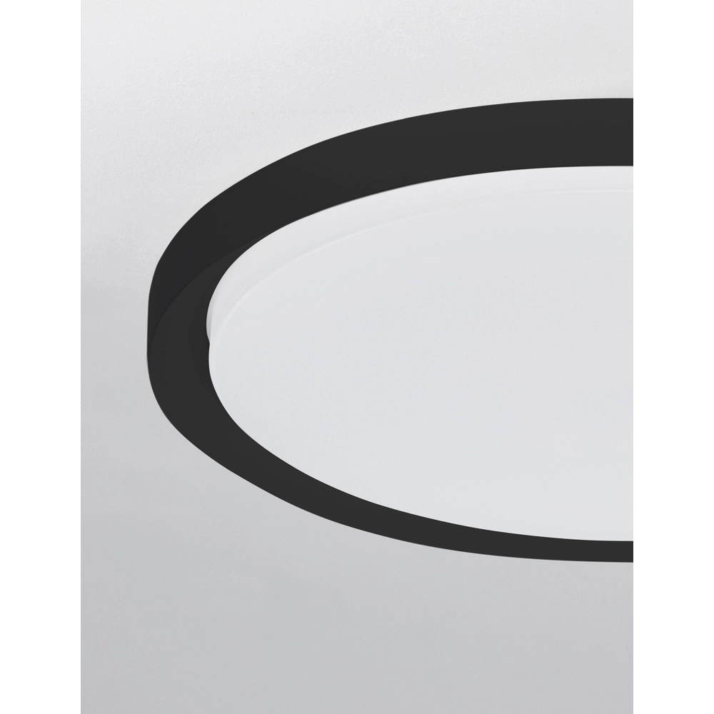 Ceiling light Troy black Ø 46cm Lyora 5212017425799