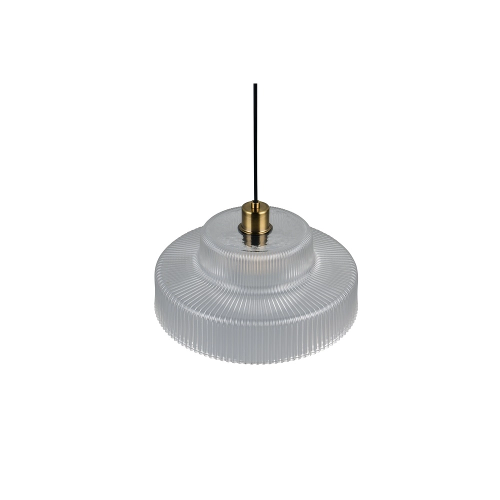 Classic pendant lamp Abella transparent glass Trio 4017807677706