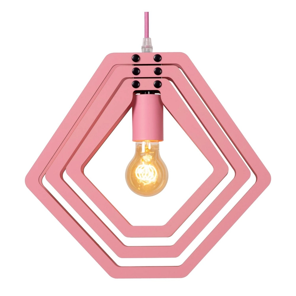 Pendant lamp for children's room Mauro pink
