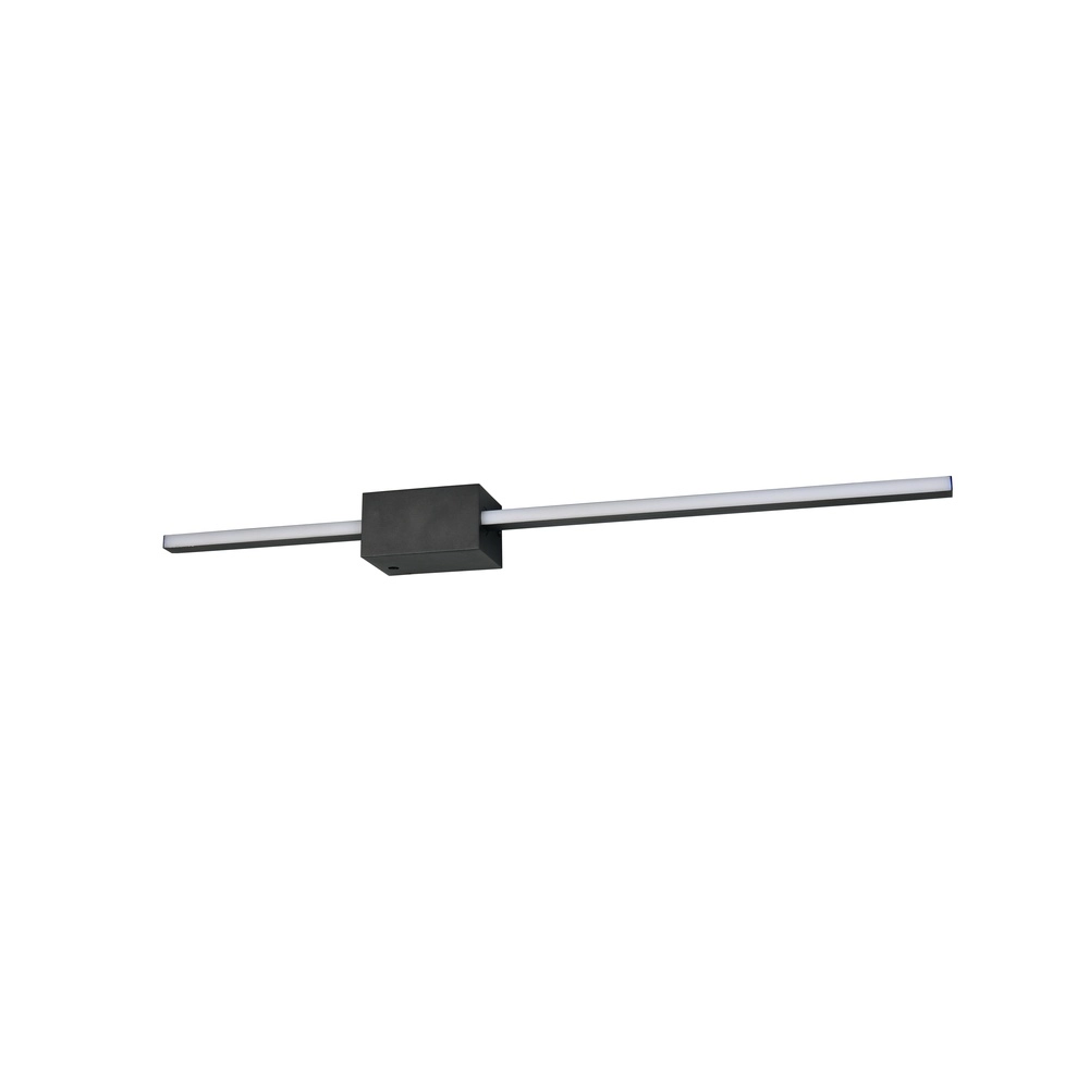 Modern wall lamp Cassino black 70.5cm Trio 4017807683226