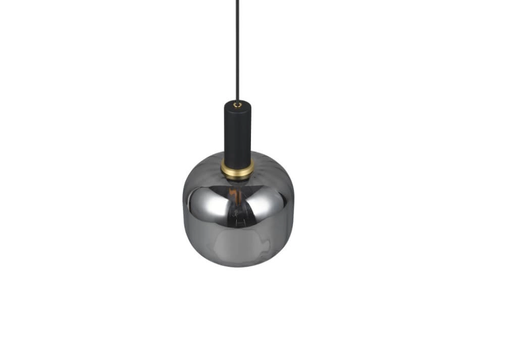 Shuttle Diva Ø 20cm - smoke glass Trio 4017807614558