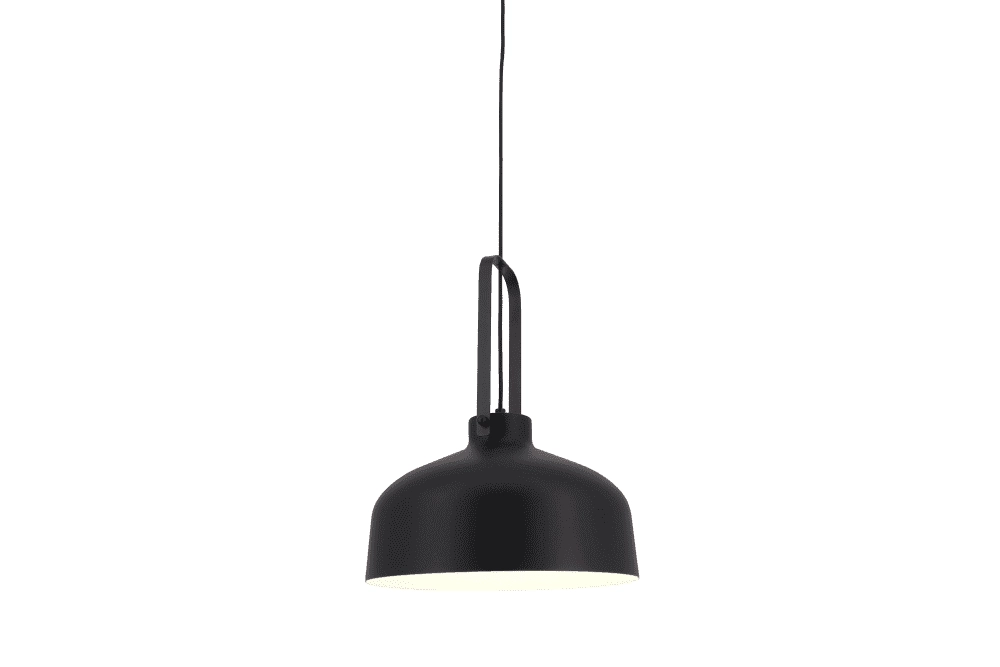 Black hanging lamp Mendoza Ø 37.5 cm