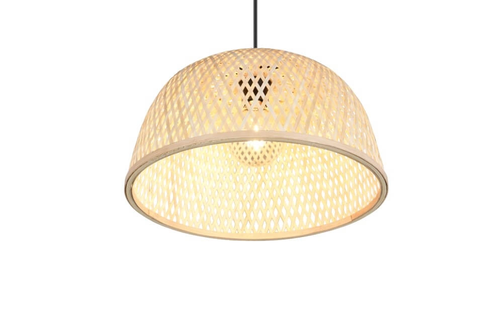 Cream pendant lamp Laurent Ø 40cm Trio 4017807637601