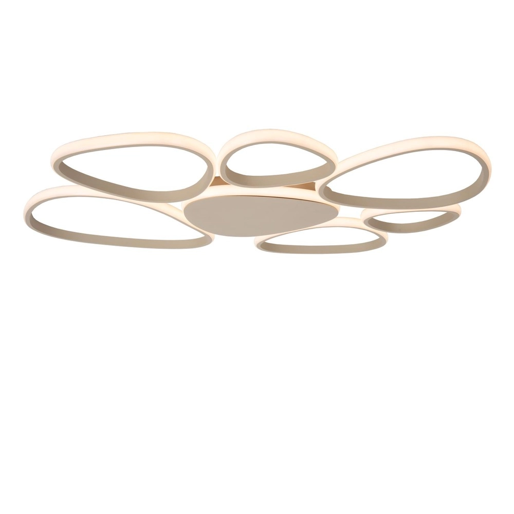 Modern ceiling lamp Samling M sand brown Lucide 5411212782977