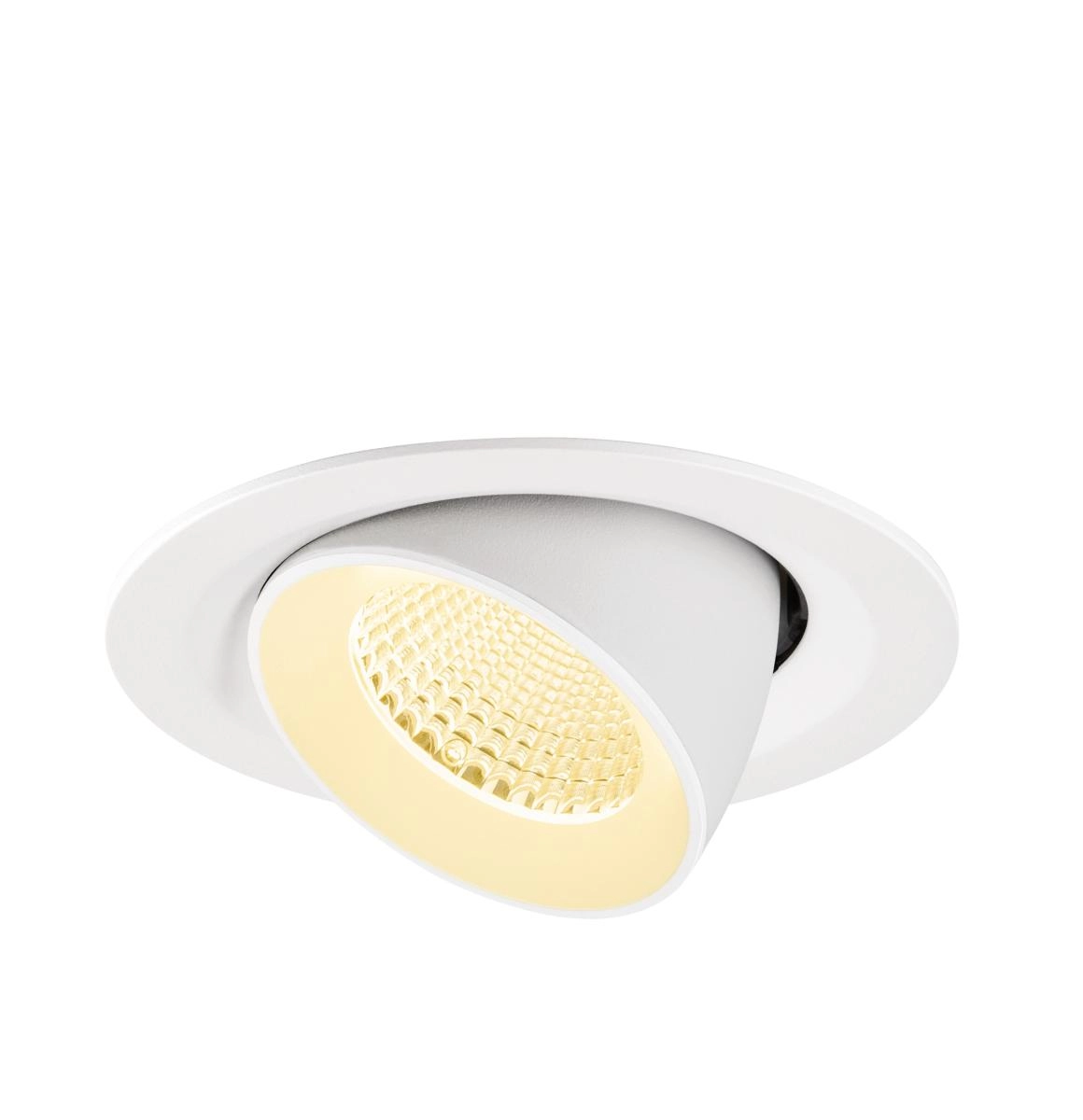 Recessed spotlight Numinos Gimble M white 3000K - 40deg SLV 4024163311823