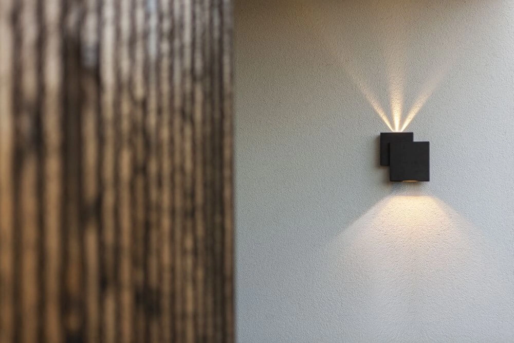Design wall lamp Rialto black Lutec 6939412014944
