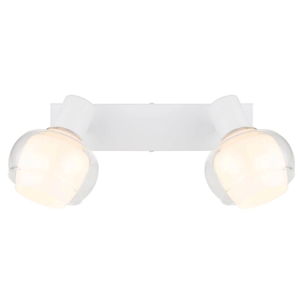 White ceiling lamp Tokki 2-light Globo 9007371446049