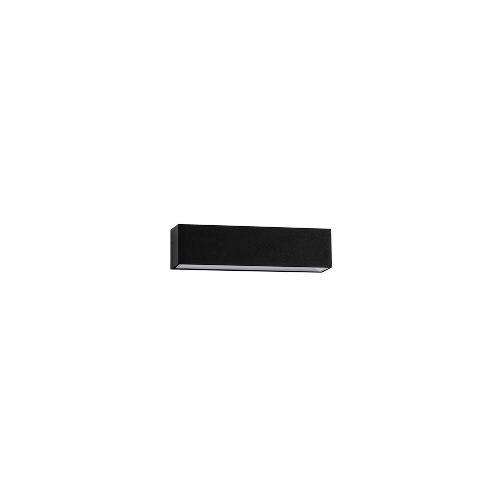 Sleek wall lamp Allure black 22cm Lyora 5212017479105