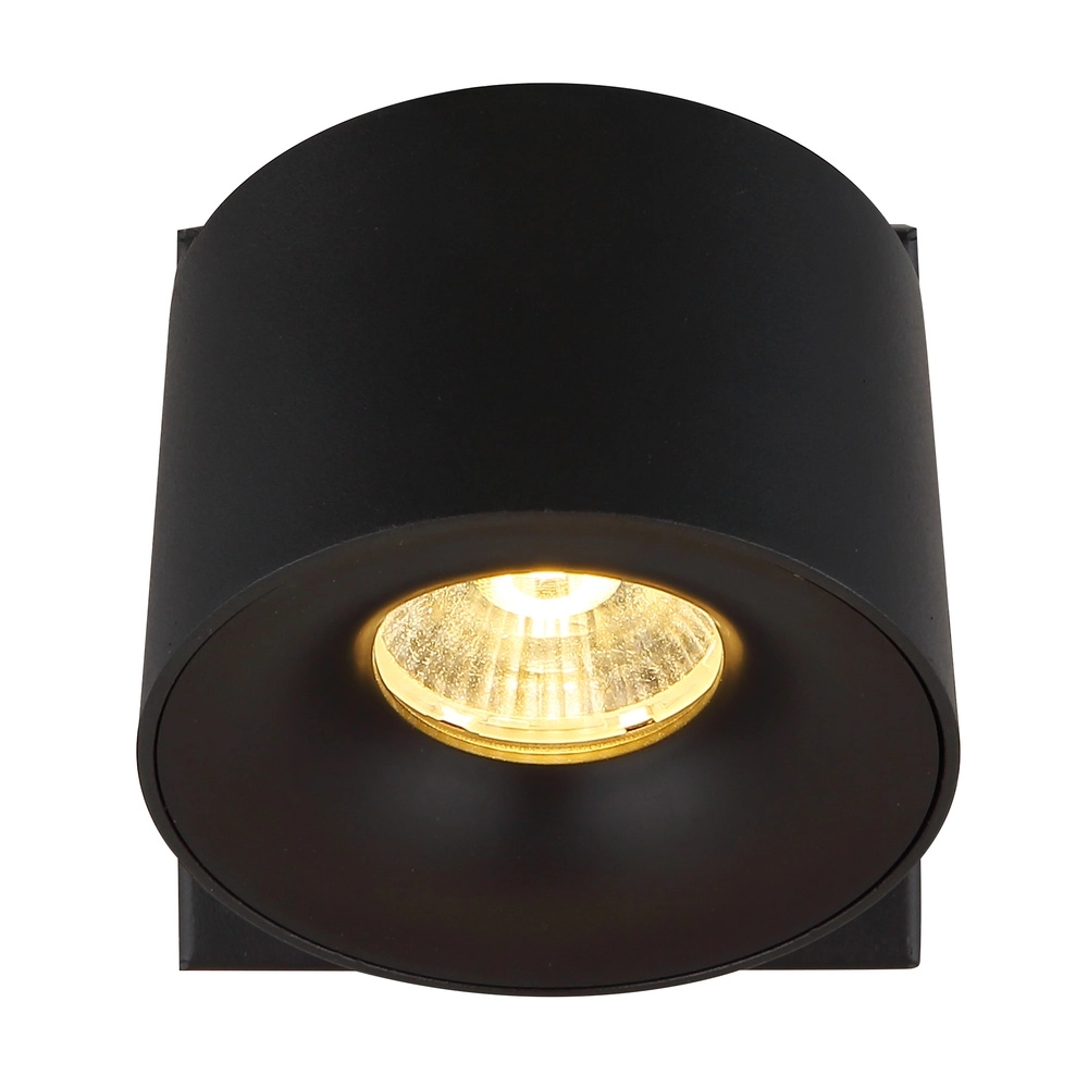 Sleek wall lamp Rae Black Globo 9007371456635