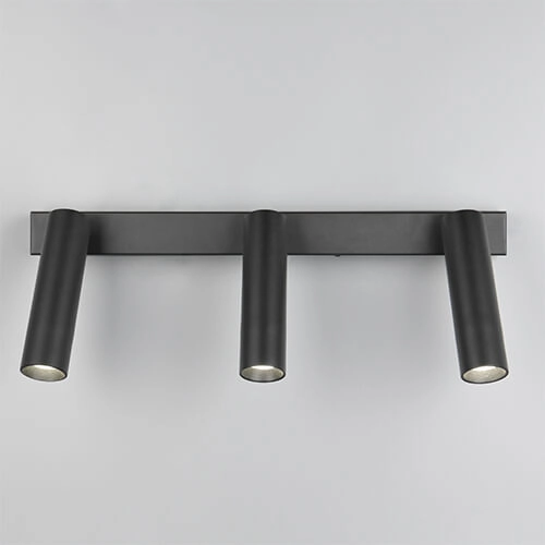 Slim ceiling spotlight Ambala 3x LED - Black Trio 4017807612646
