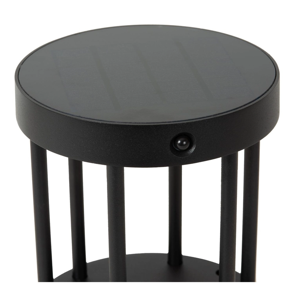 Solar pedestal lamp Jackson 18cm black Lucide 5411212152060