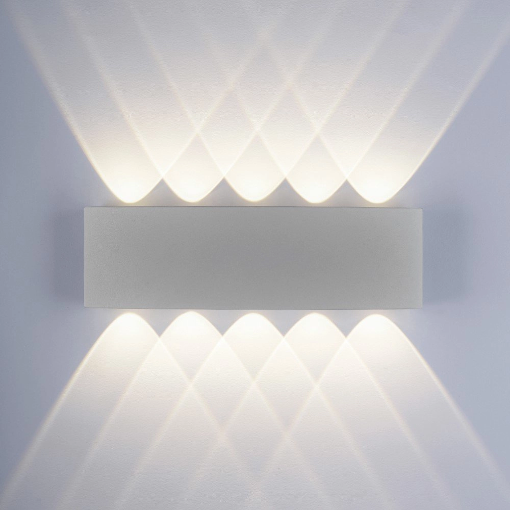 Design wall spot Carlo Up - Down 5-light gray Paul Neuhaus 4012248335796