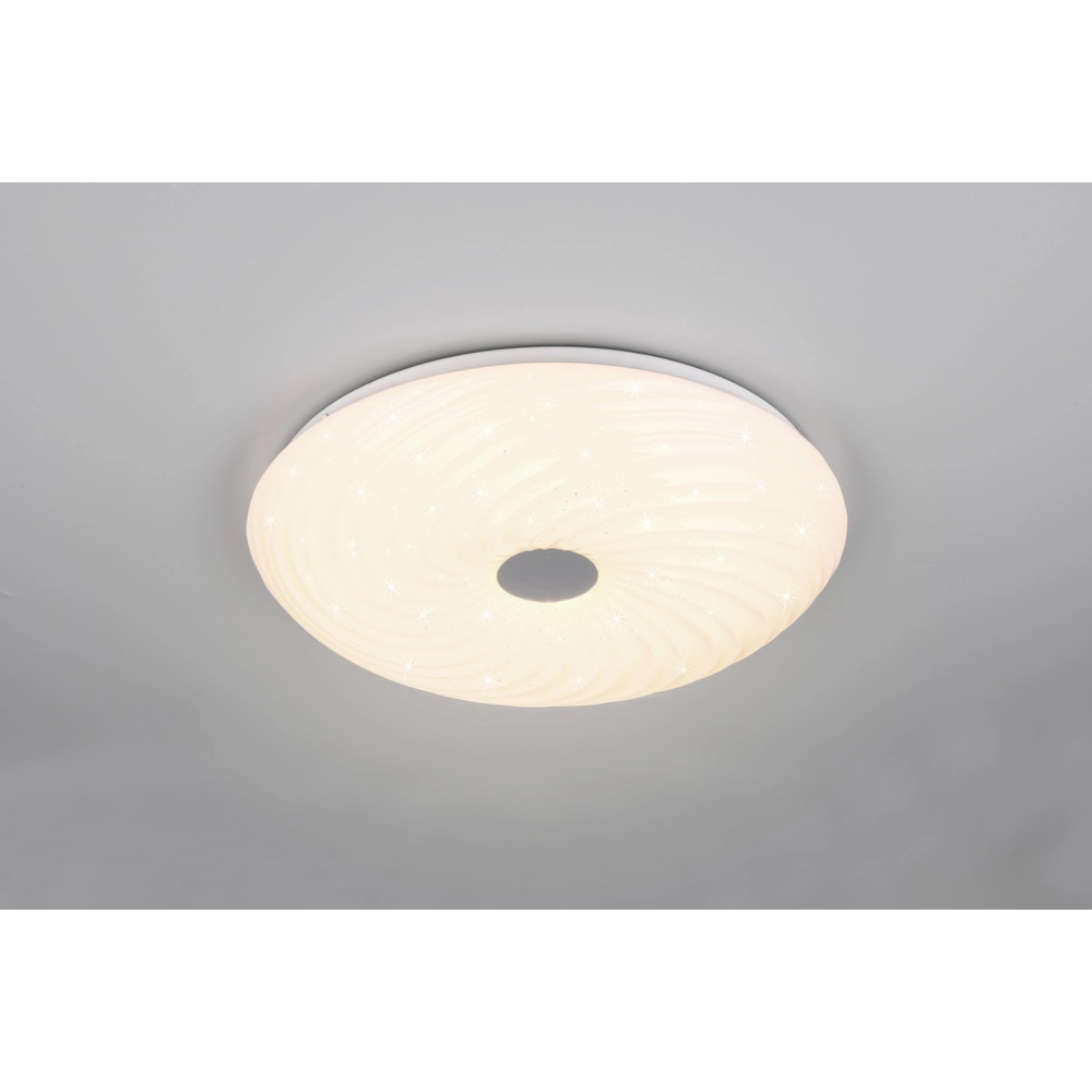Ceiling lamp Gravity white Ø 37,5cm Trio 4017807600766