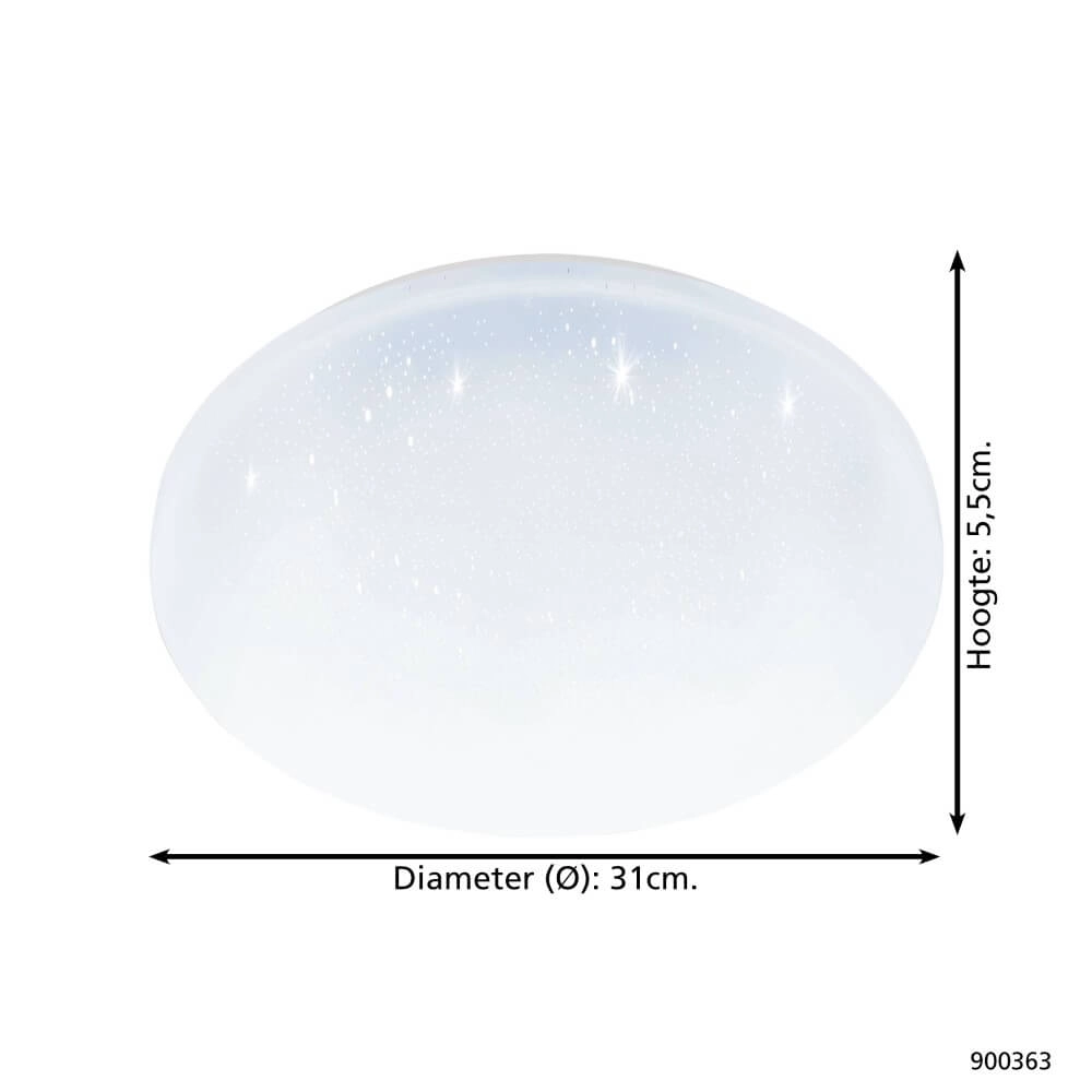 LED ceiling light Frania-S Ø 31cm - 4000K Eglo 9008606234455