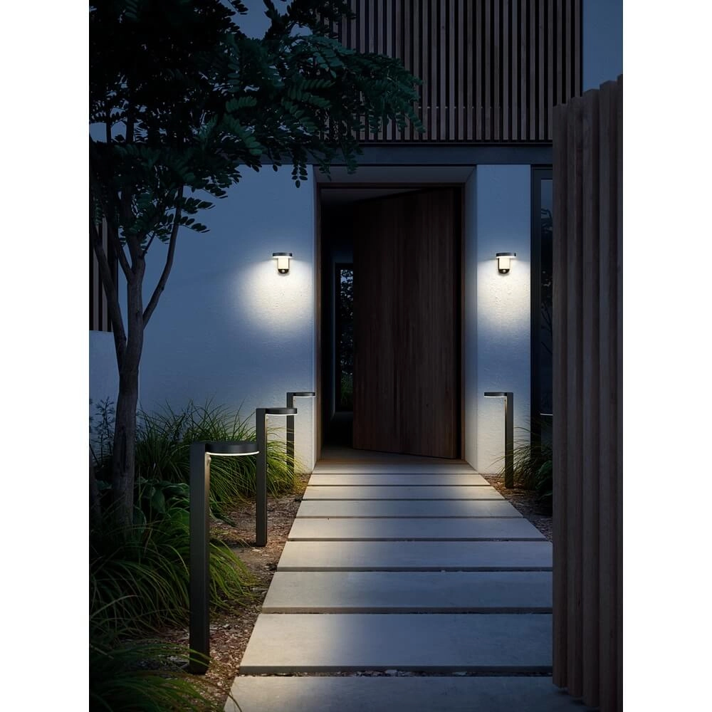 Solar garden lamp Rica black Nordlux 5704924004780