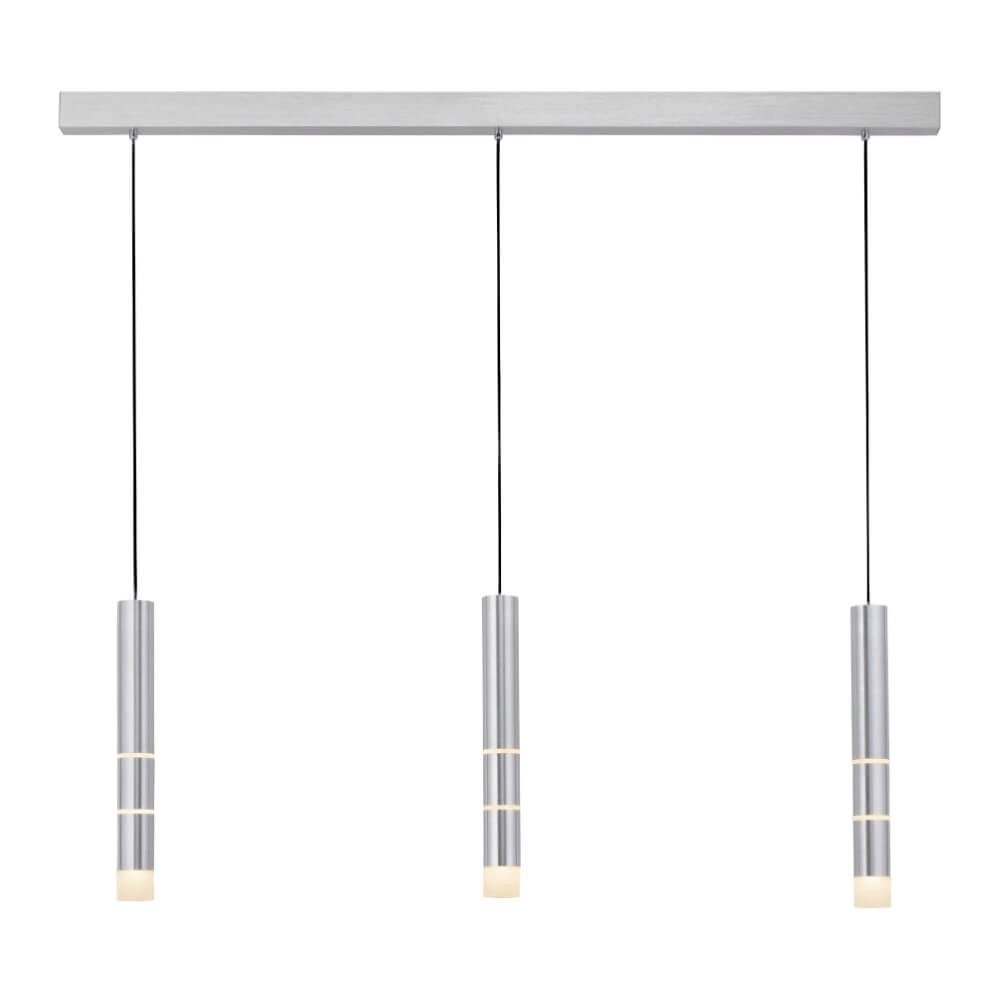 Aluminum hanging lamp Pure Vega 3-light Paul Neuhaus 4012248357590