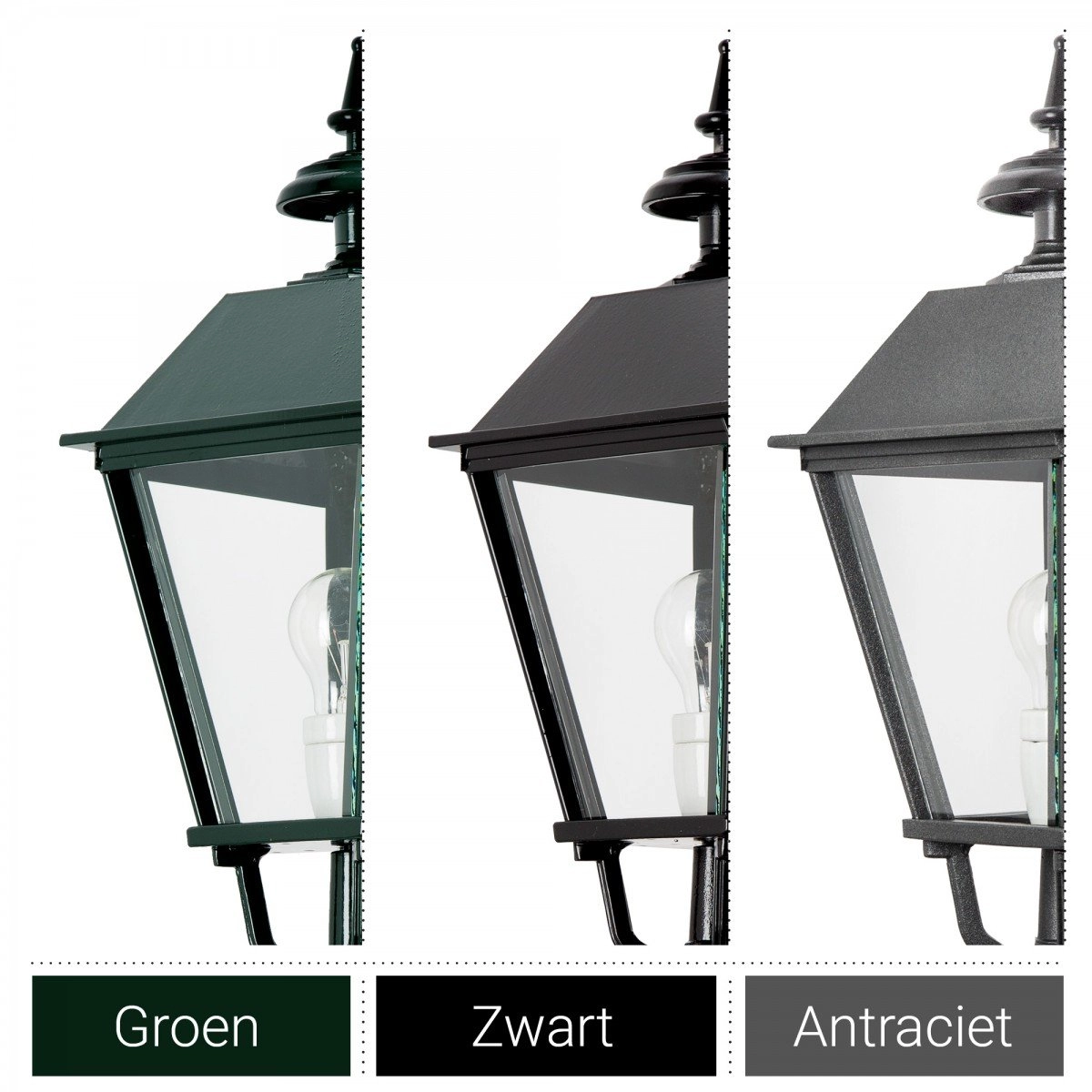 Square cap K9B black KS Verlichting 8714732149648