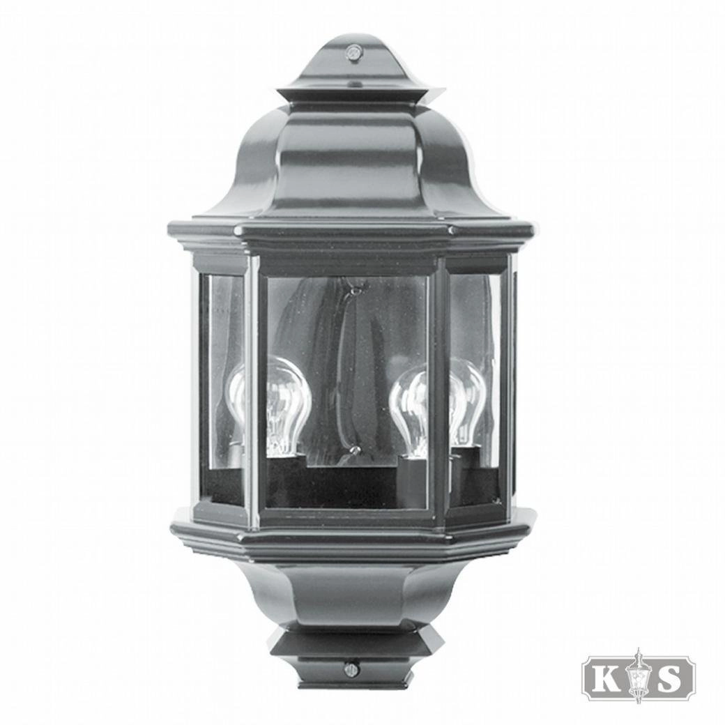Classic outdoor lamp Turijn 2 black KS Verlichting 8714732510202