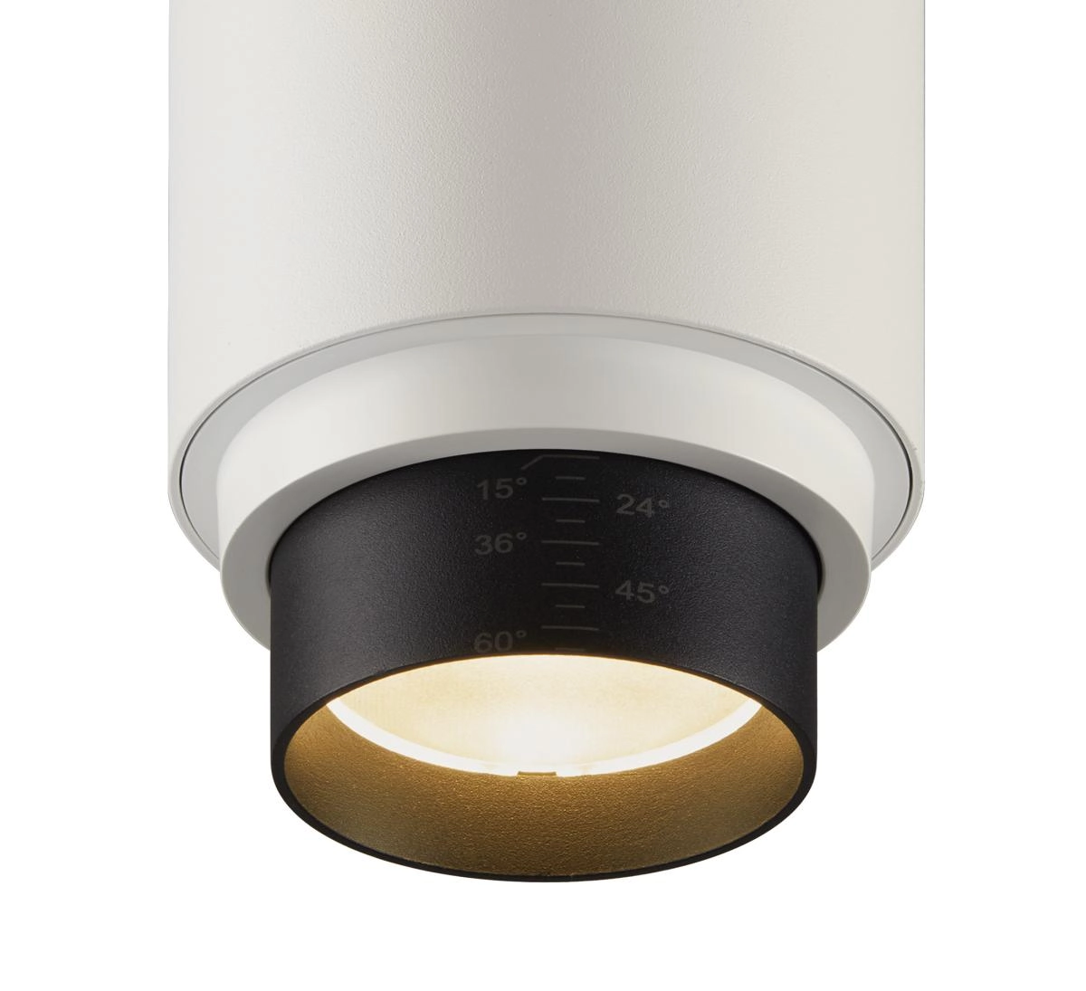 Railspot 3-phase Numinos Zoom M Dali white/black 2700K - 15deg SLV 4024163261982