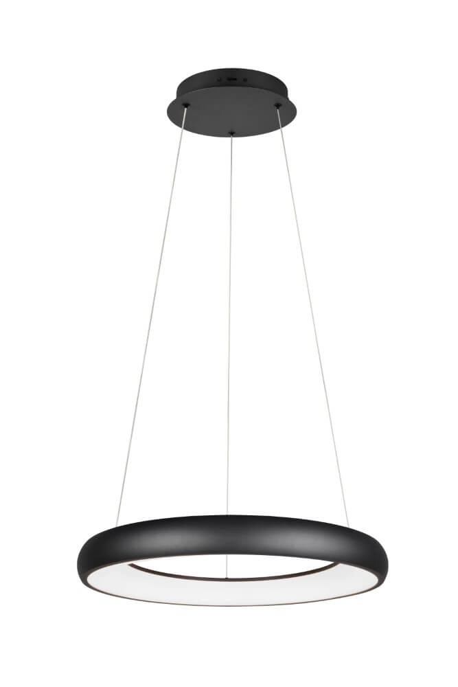 Led pendant light Cardona black - Ø 60cm Trio 4017807613865