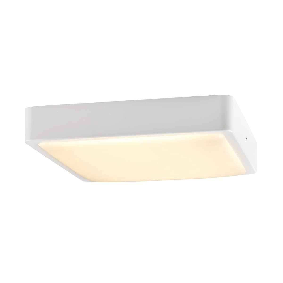 Led ceiling lamp Ainos Square with motion sensor SLV 4024163236089