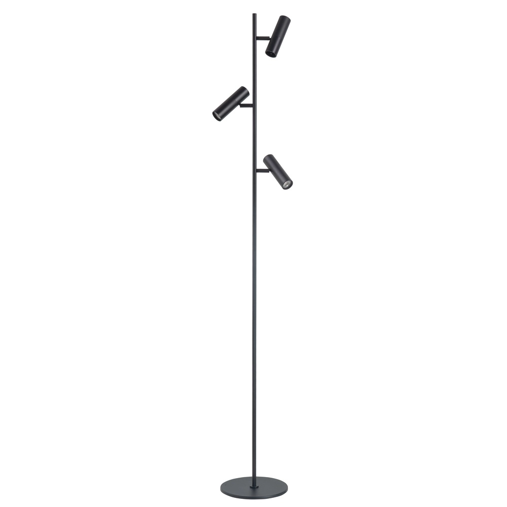 Floor lamp Trend 3-light black