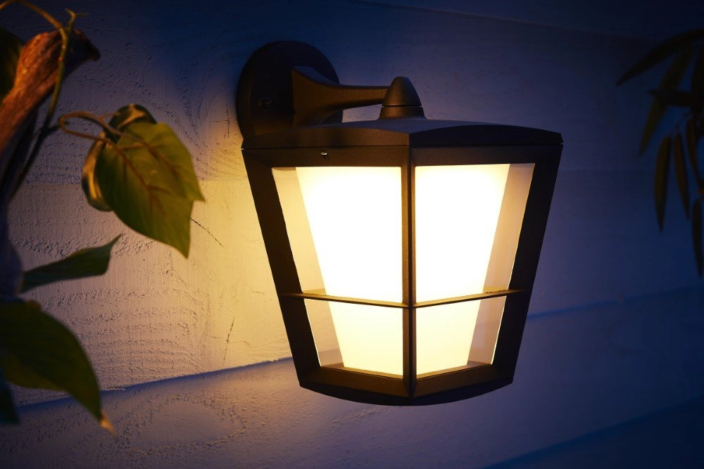 Outdoor lamp Hue Econic square black Philips 8718696170588