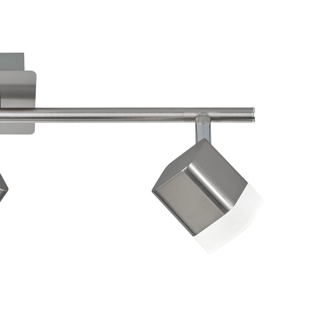 LED ceiling spot Roubaix 3-light metal gray Trio 4017807391442